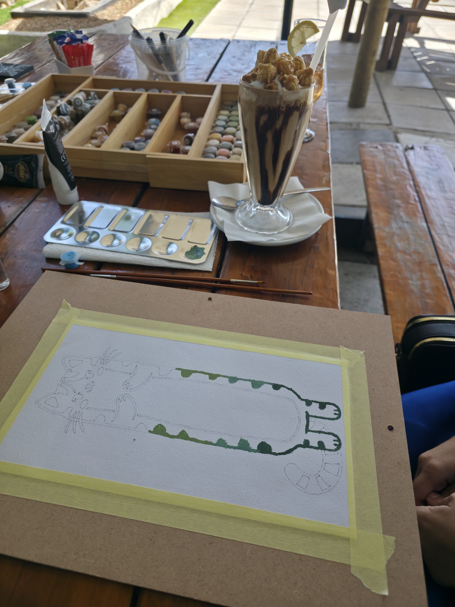 Coffee and Paint