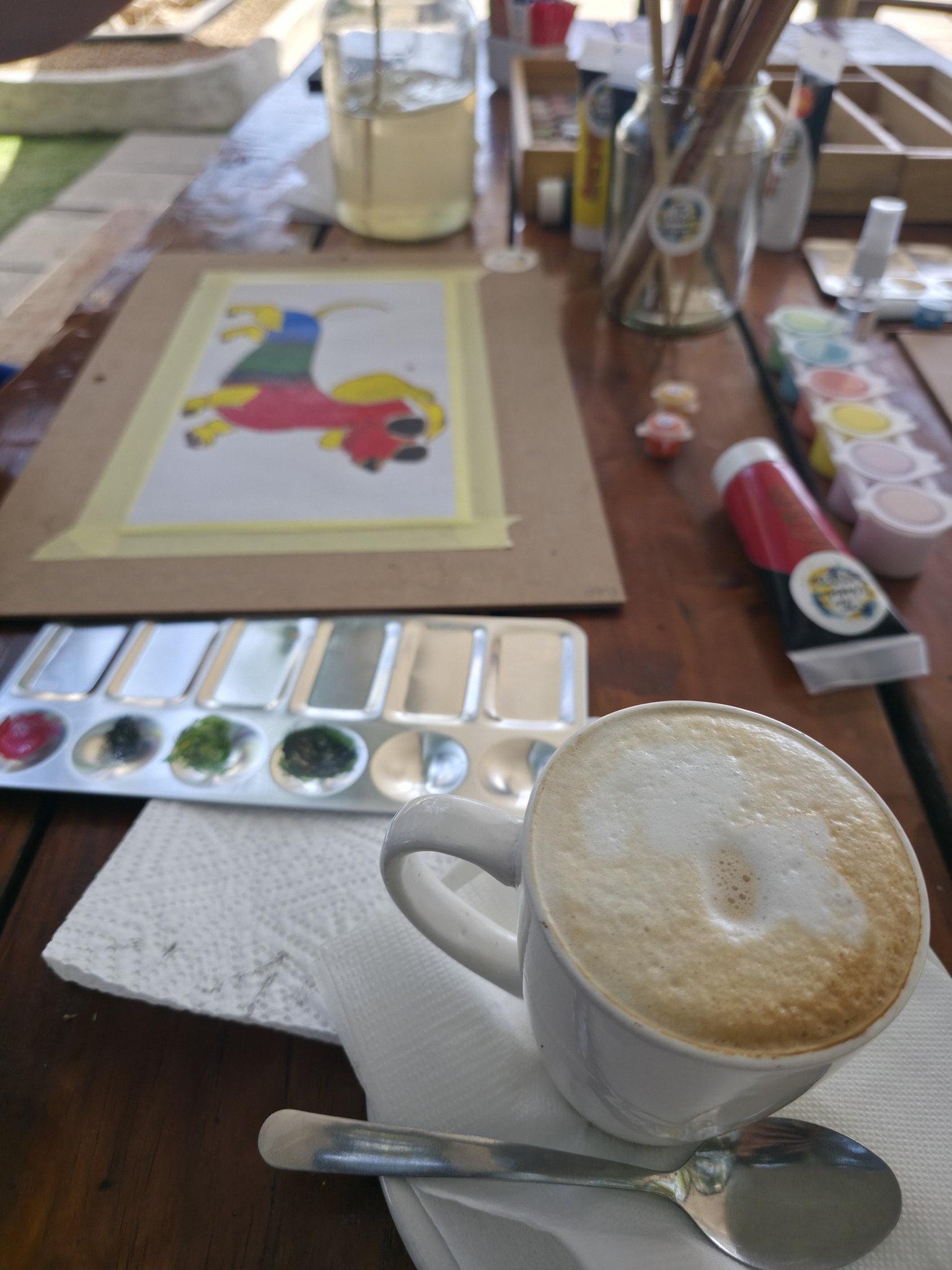 Coffee and Paint