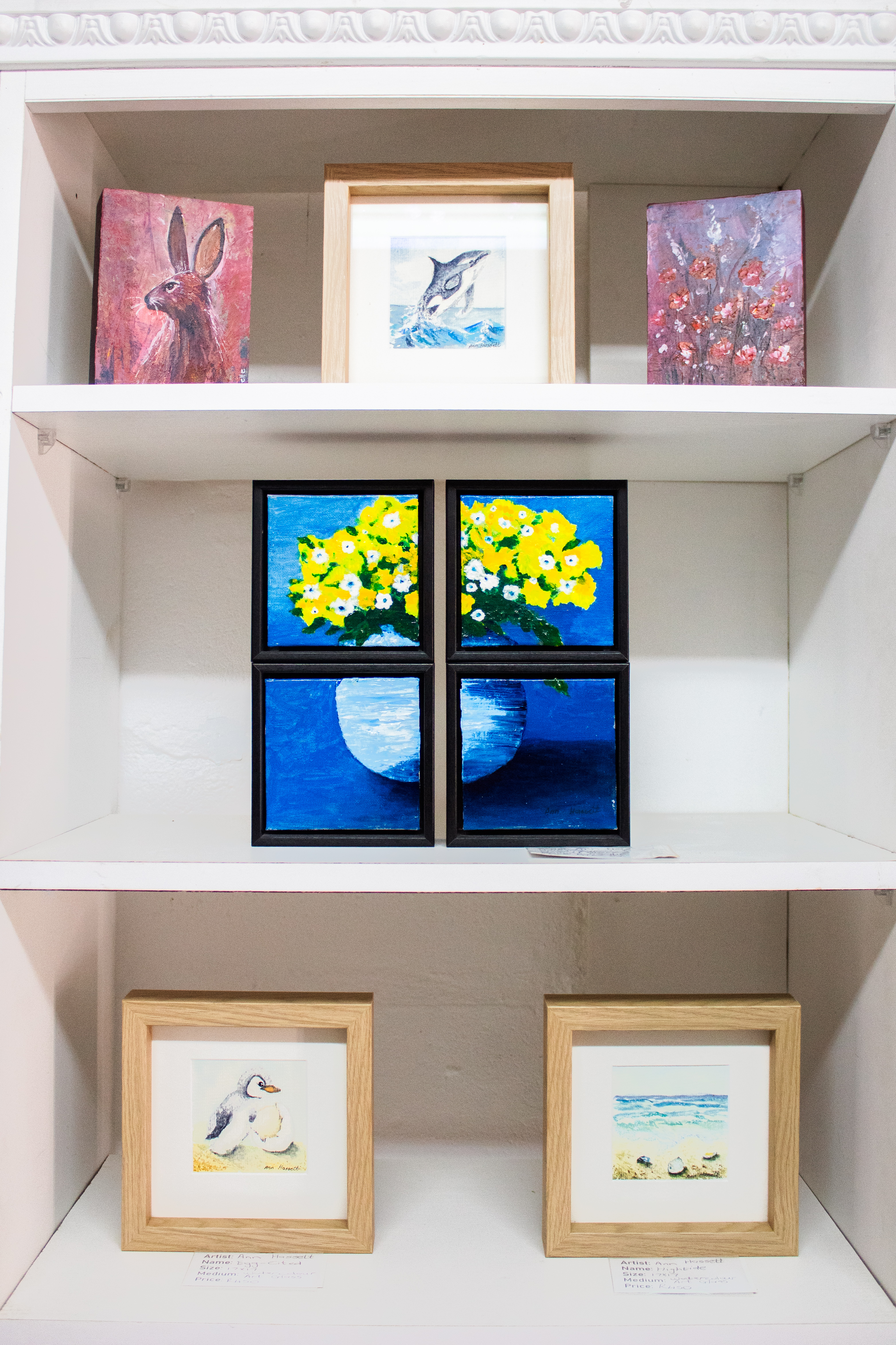 Miniature Artwork By Ann Hassett